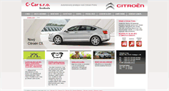 Desktop Screenshot of c-car.cz